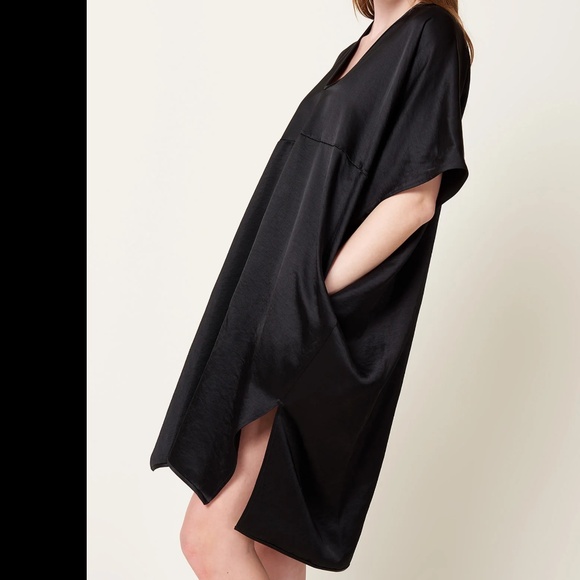 Zero + Maria Cornejo Elie Dress in Black | Size 2 | NWT - Picture 1 of 7